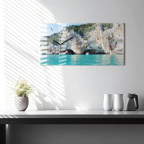 Horizontálne hodiny Podvodná jaskyňa