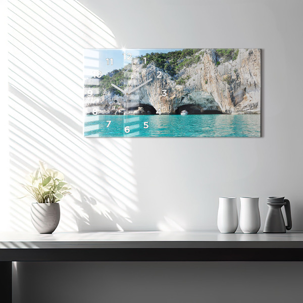 Horizontálne hodiny Podvodná jaskyňa