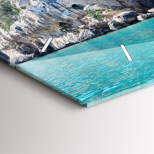 Horizontálne hodiny Podvodná jaskyňa