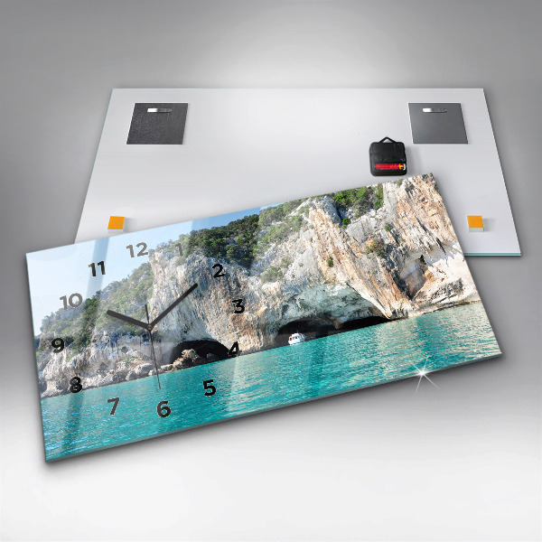 Horizontálne hodiny Podvodná jaskyňa