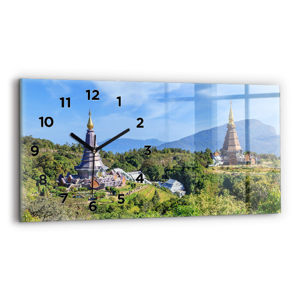 Horizontálne hodiny Národný park Chiang Mai