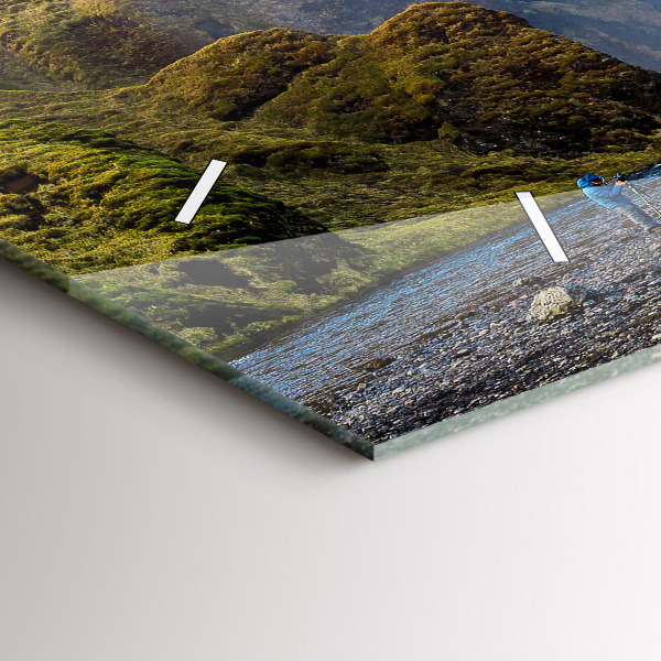 Horizontálne hodiny Vodopád na Islande