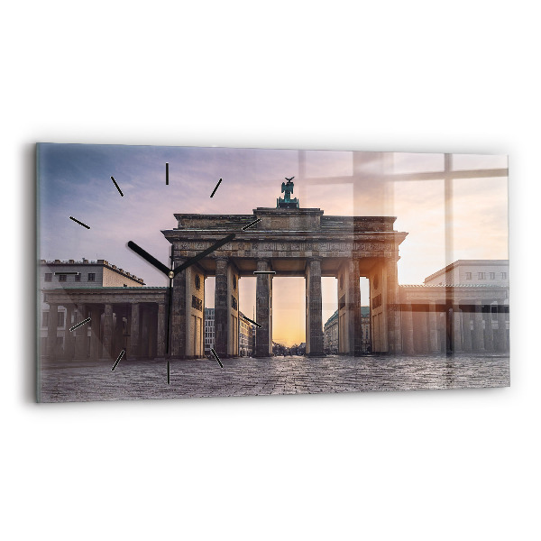 Horizontálne hodiny Brandenburská brána