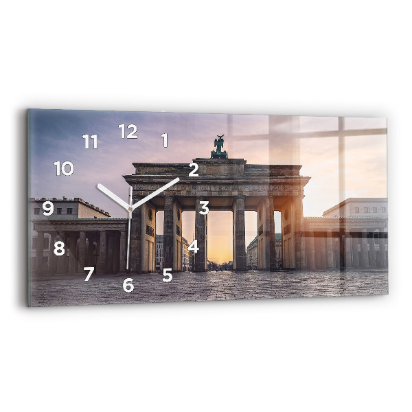 Horizontálne hodiny Brandenburská brána