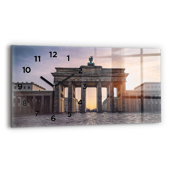Horizontálne hodiny Brandenburská brána