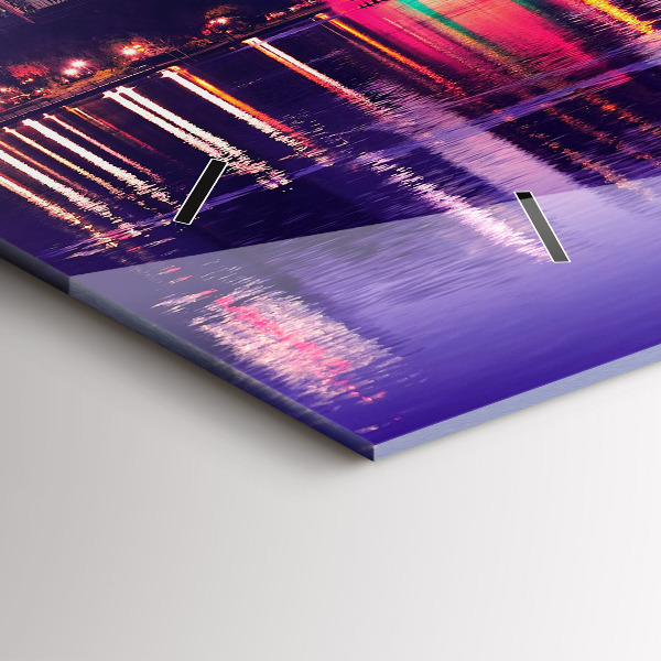 Horizontálne hodiny Panoráma mesta Orlando