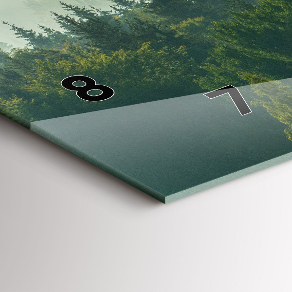 Horizontálne hodiny Východ slnka v Beskydách