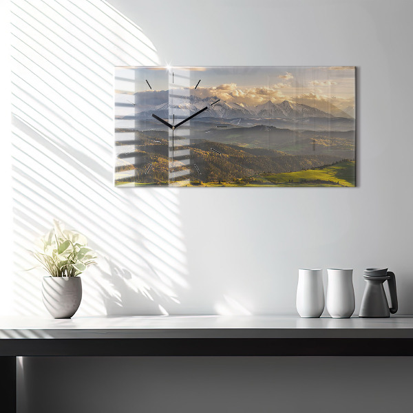 Horizontálne hodiny Pieniny – Wysoki Wierch