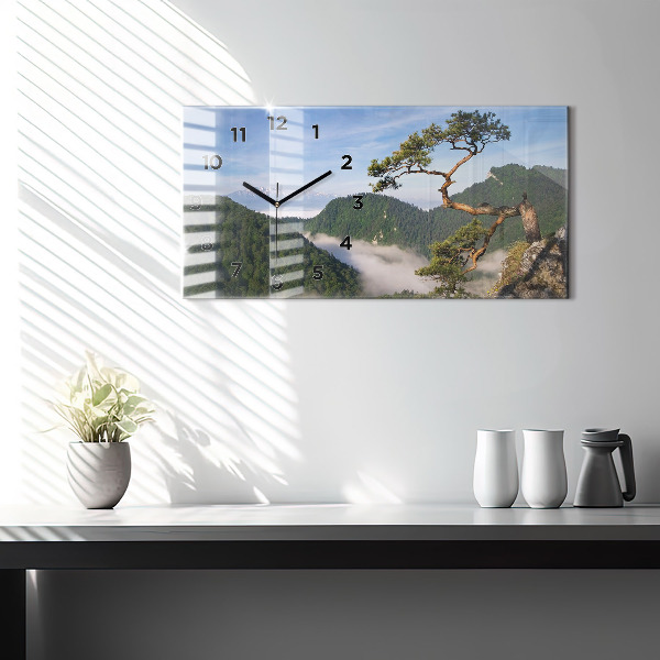 Horizontálne hodiny Sokolica Wierch v Pieninách