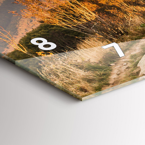 Horizontálne hodiny Pohorie Bieszczady