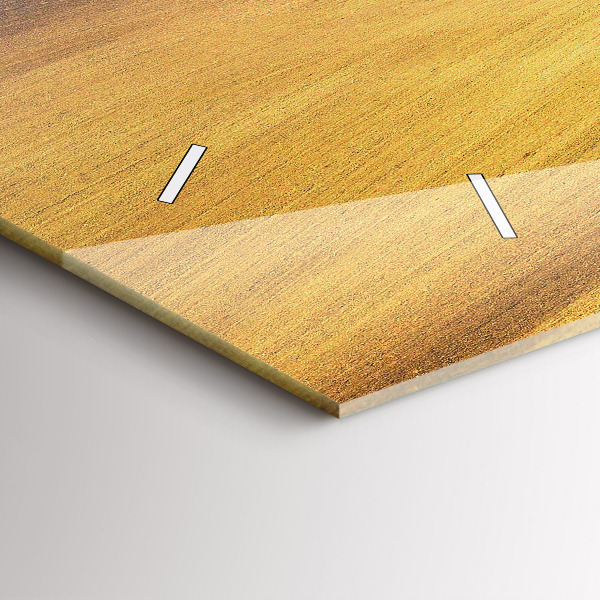 Horizontálne hodiny Moravská vidiecka krajina