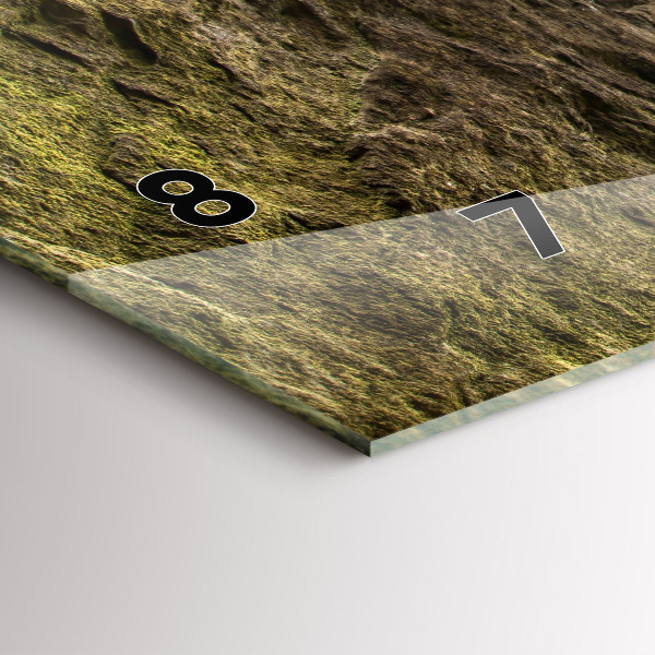 Horizontálne hodiny Skalné mesto v Českej republike