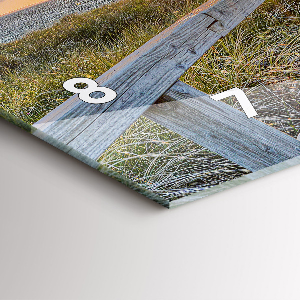 Horizontálne hodiny Plážová dovolenka