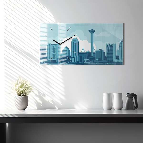 Horizontálne hodiny Architektúra v USA