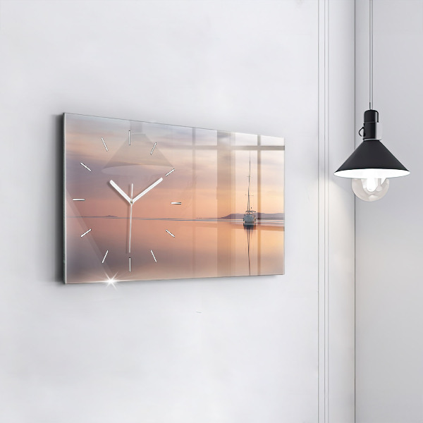 Horizontálne hodiny Jazero Balaton USA