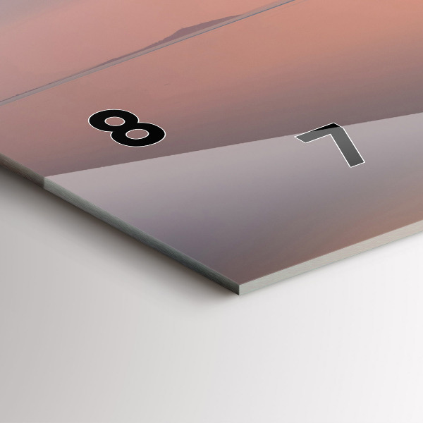 Horizontálne hodiny Jazero Balaton USA