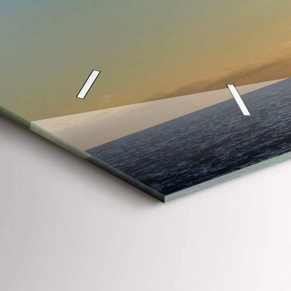 Horizontálne hodiny Španielsky tanec na mori