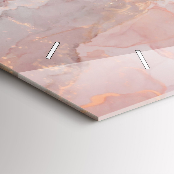 Horizontálne hodiny Textúra mramoru