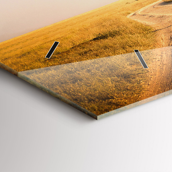 Horizontálne hodiny Africká krajina