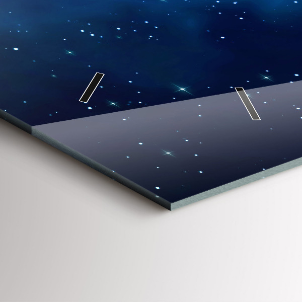 Horizontálne hodiny Hviezdy tmavej oblohy