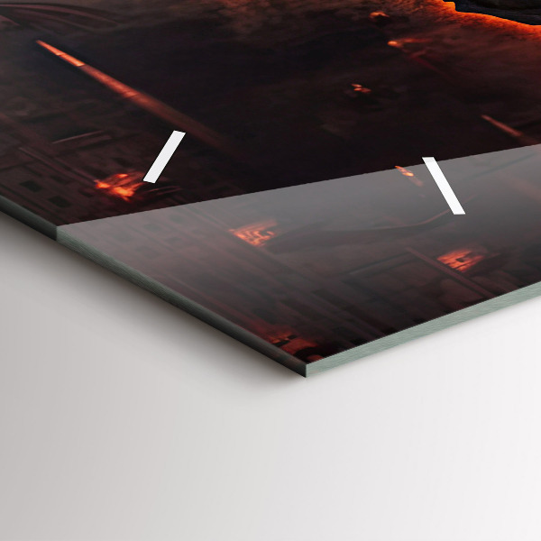 Horizontálne hodiny Mapa sveta