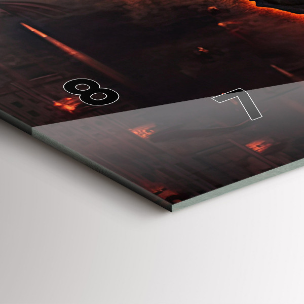 Horizontálne hodiny Mapa sveta