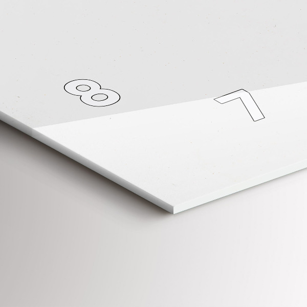 Horizontálne hodiny Mramorové umenie