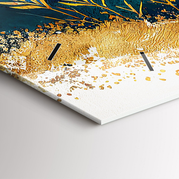 Horizontálne hodiny Horská krajina