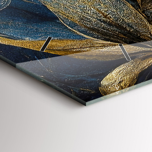 Horizontálne hodiny Dekoratívne kvety