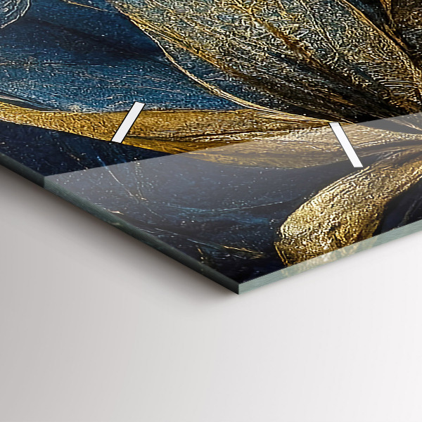 Horizontálne hodiny Dekoratívne kvety