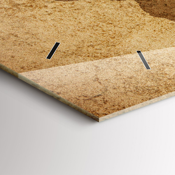 Horizontálne hodiny Vintage mapa sveta