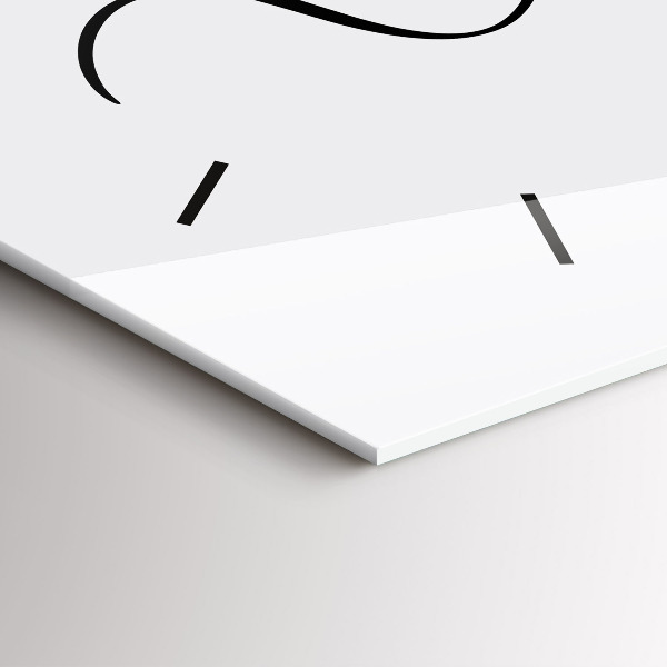 Horizontálne hodiny Nápis spomienok