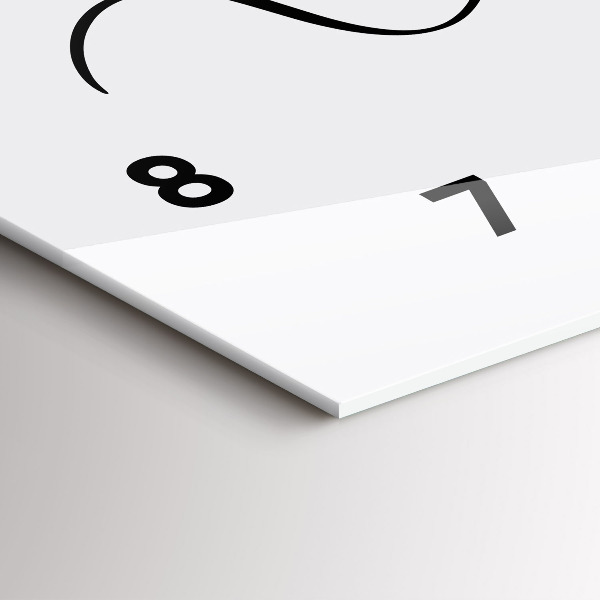 Horizontálne hodiny Nápis spomienok