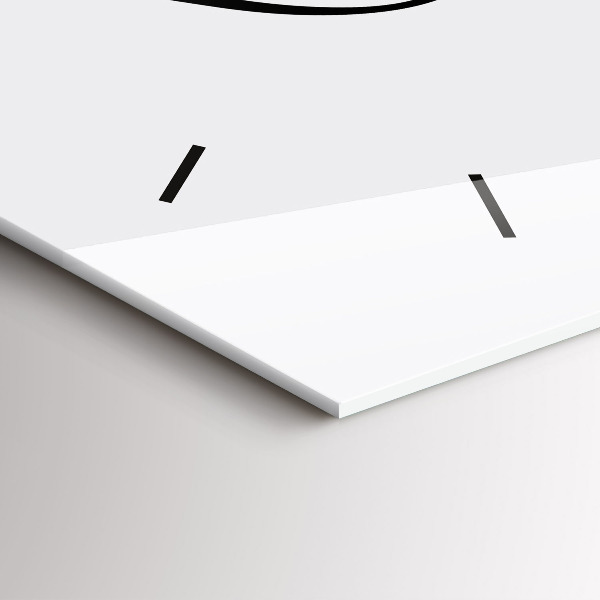 Horizontálne hodiny Cestovný nápis