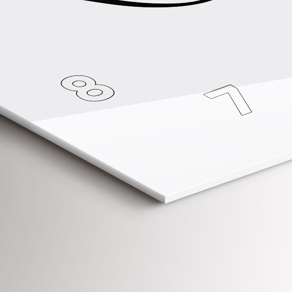 Horizontálne hodiny Cestovný nápis