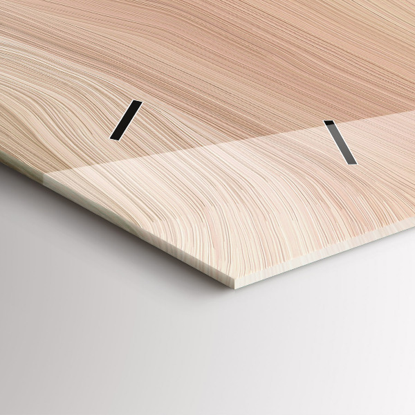 Horizontálne hodiny Vlnová abstrakcia