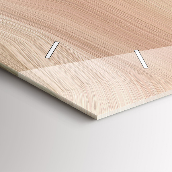 Horizontálne hodiny Vlnová abstrakcia