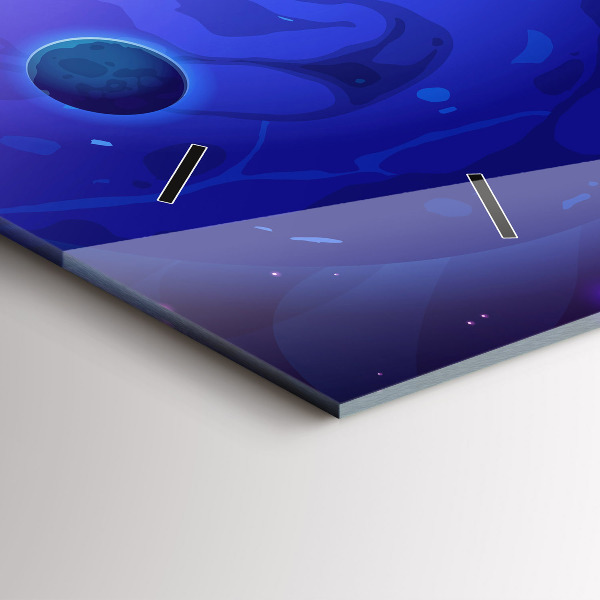 Horizontálne hodiny Galaxie planéty