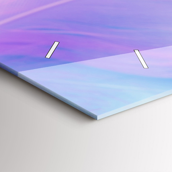 Horizontálne hodiny Farebné perie