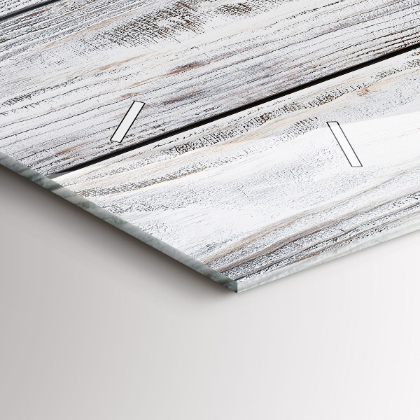 Horizontálne hodiny Maľované dosky