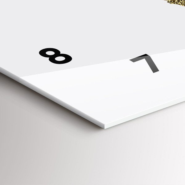 Horizontálne hodiny Mapa sveta