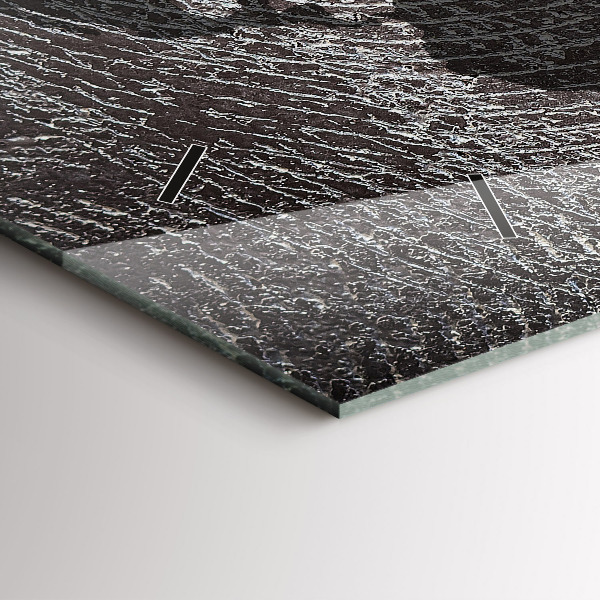 Horizontálne hodiny Konkrétna mapa sveta