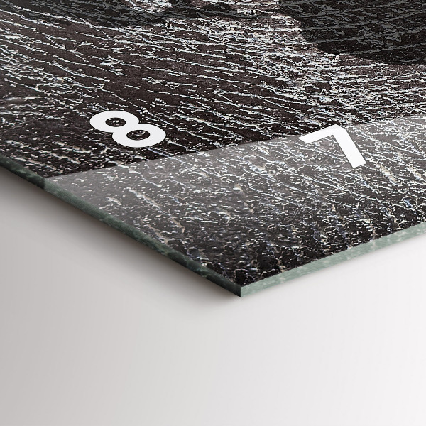 Horizontálne hodiny Konkrétna mapa sveta