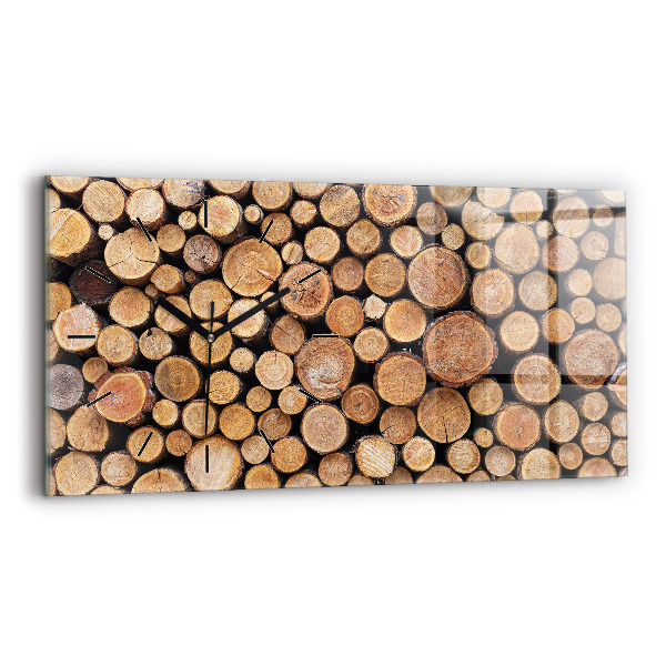 Horizontálne hodiny Krúžky stromov