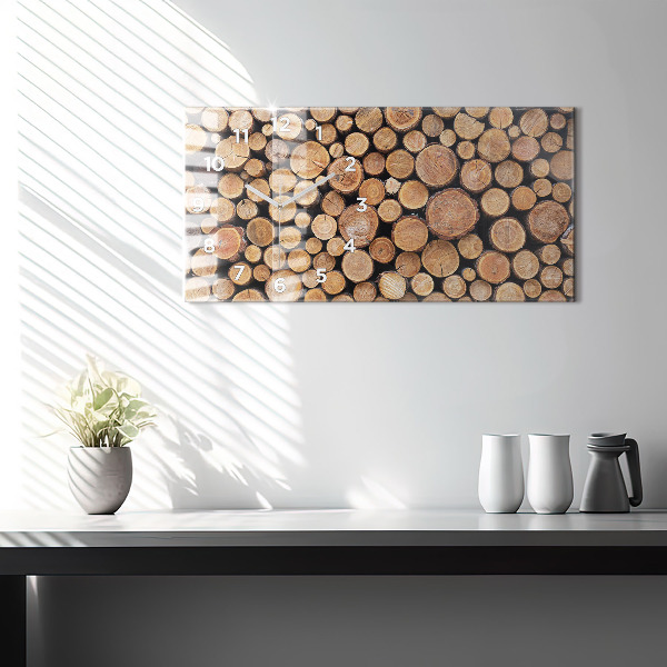 Horizontálne hodiny Krúžky stromov