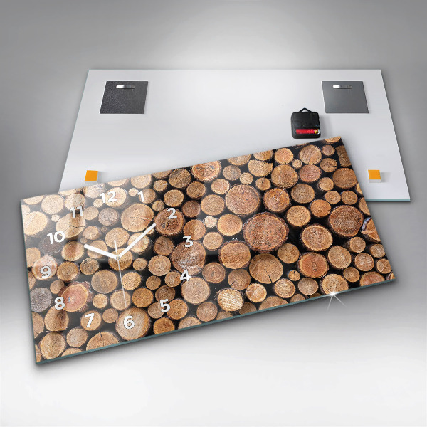 Horizontálne hodiny Krúžky stromov