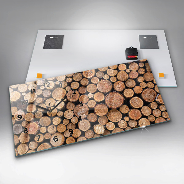 Horizontálne hodiny Krúžky stromov