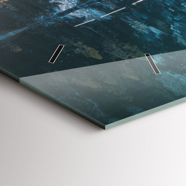 Horizontálne hodiny Lode na jazere