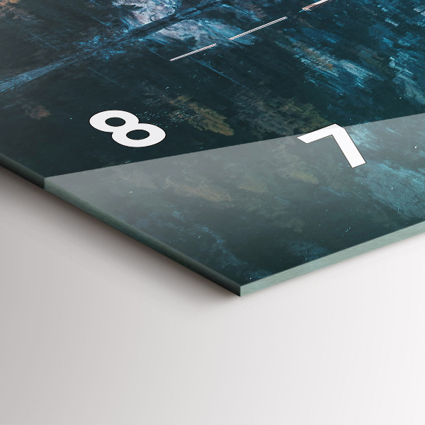 Horizontálne hodiny Lode na jazere