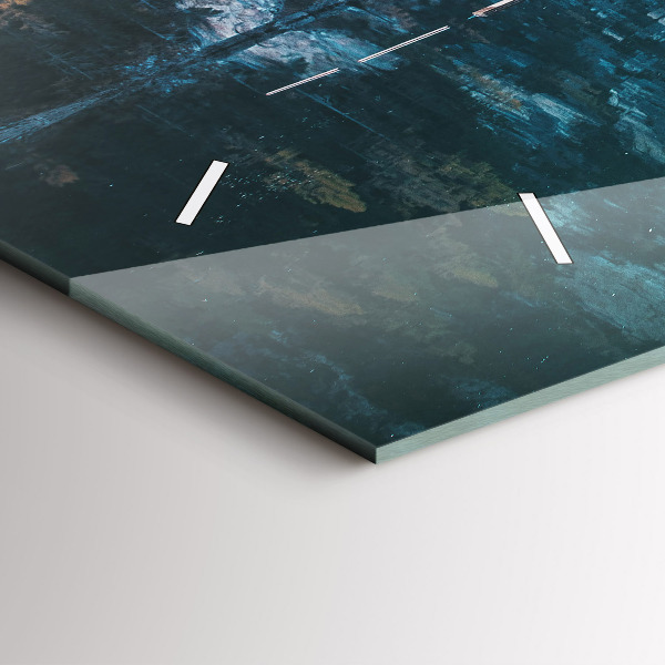 Horizontálne hodiny Lode na jazere